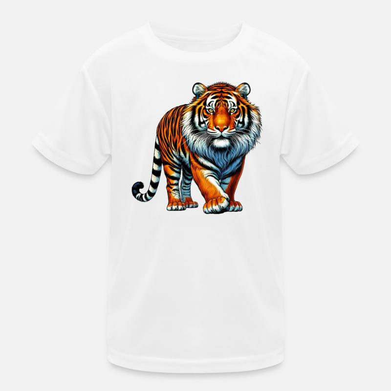 Tiger Kinder Funktions-T-Shirt