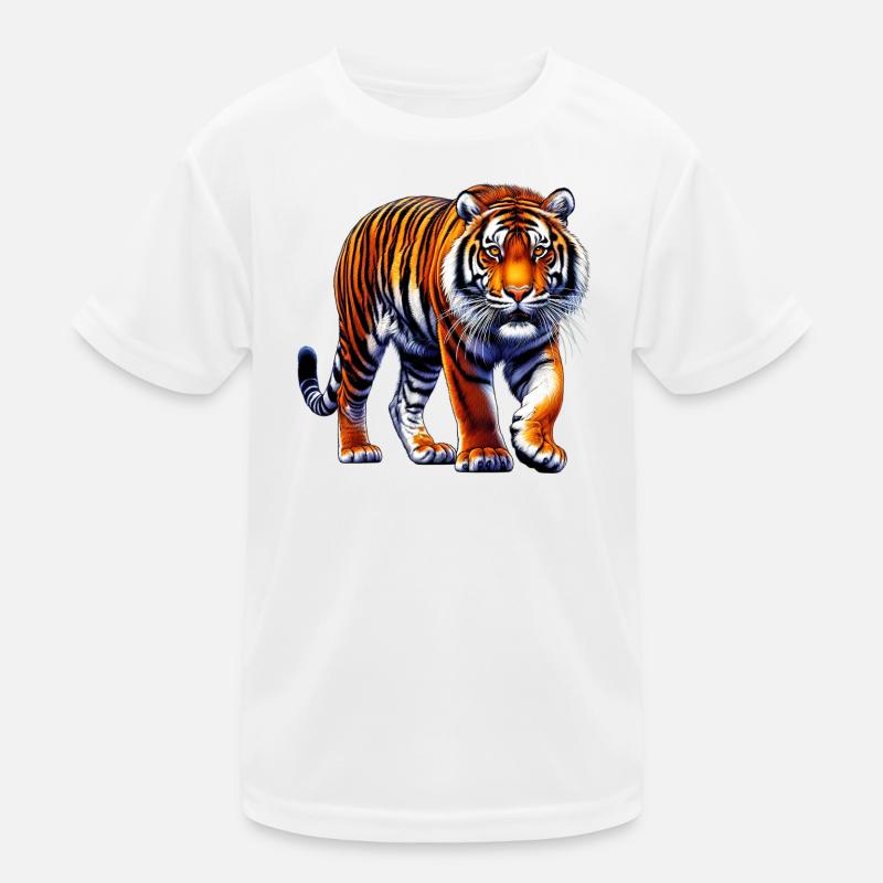 Tiger Kinder Funktions-T-Shirt