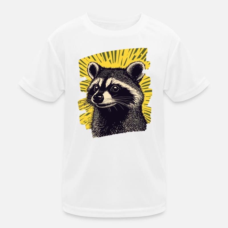 Raton laveur T-shirt sport Enfant