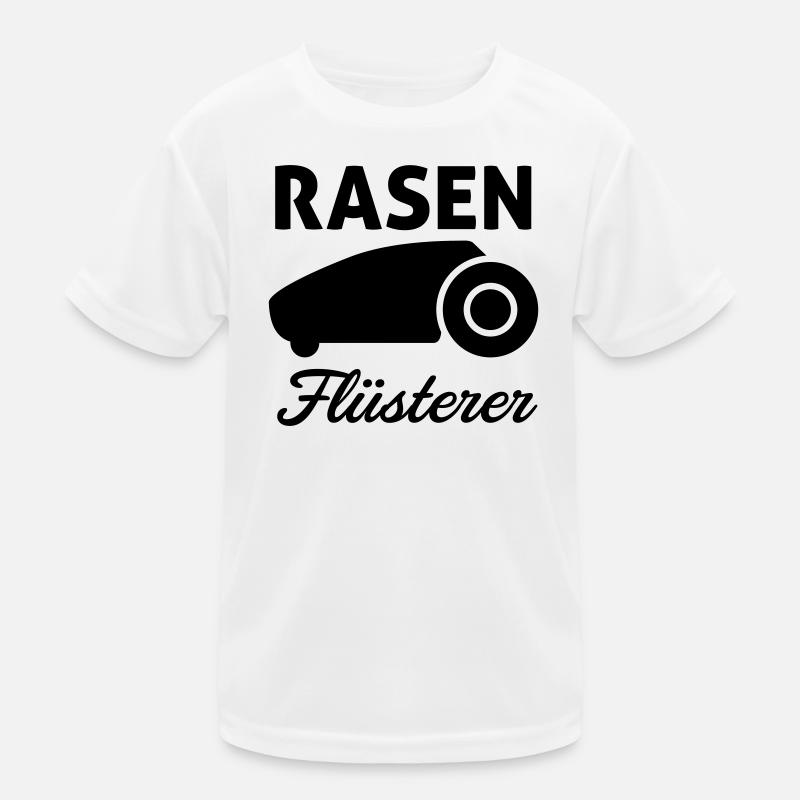 Rasen Flüsterer Kinder Funktions-T-Shirt