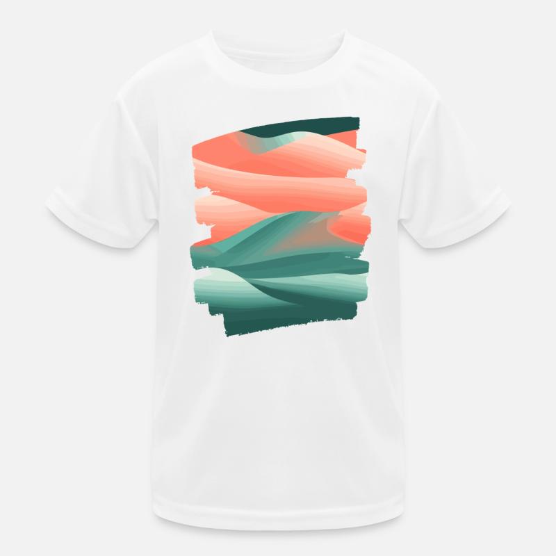 Art abstrait T-shirt sport Enfant