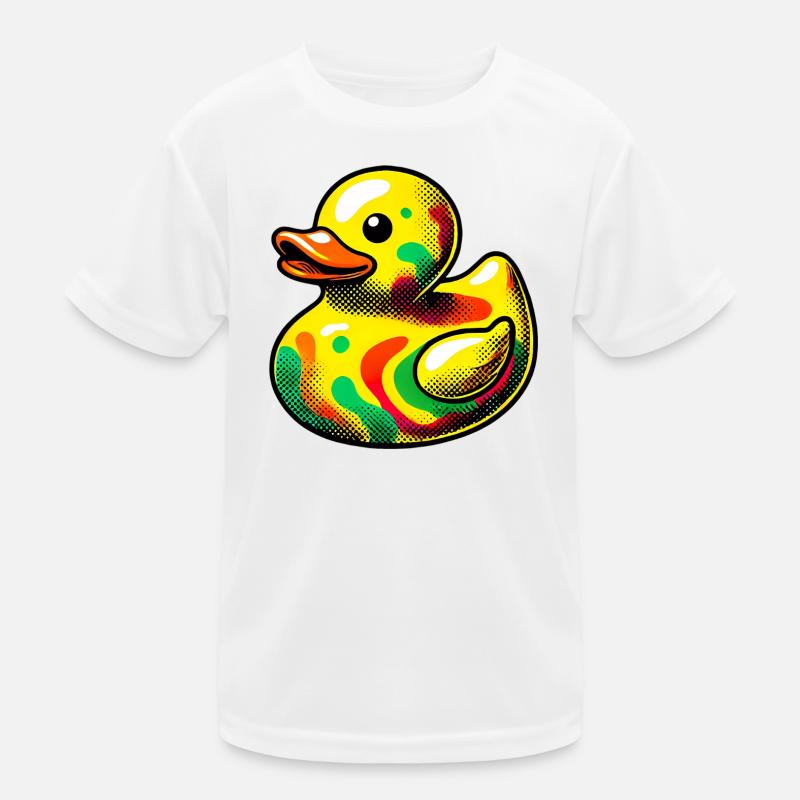 Duckling Duck Duck Duck Kids Functional T-Shirt