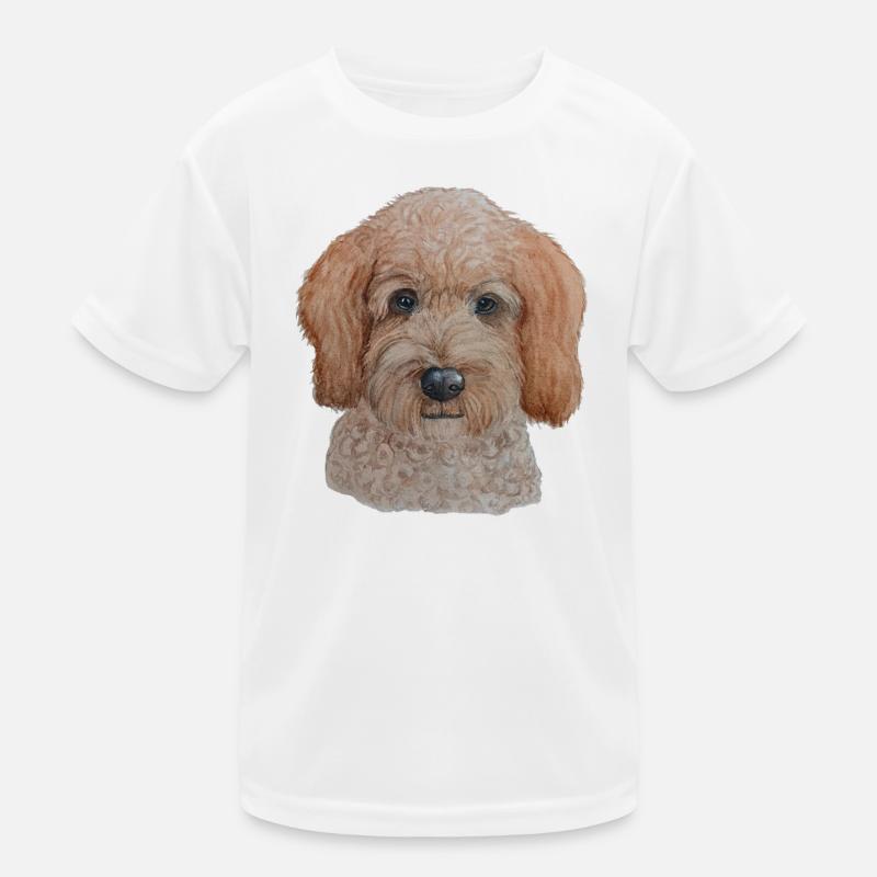 Labradoodle Kinder Funktions-T-Shirt