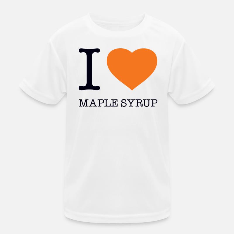 J’ADORE LE SIROP D’ÉRABLE Ahornsirup T-shirt sport Enfant