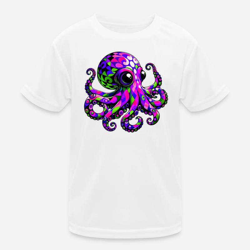 Pieuvre T-shirt sport Enfant