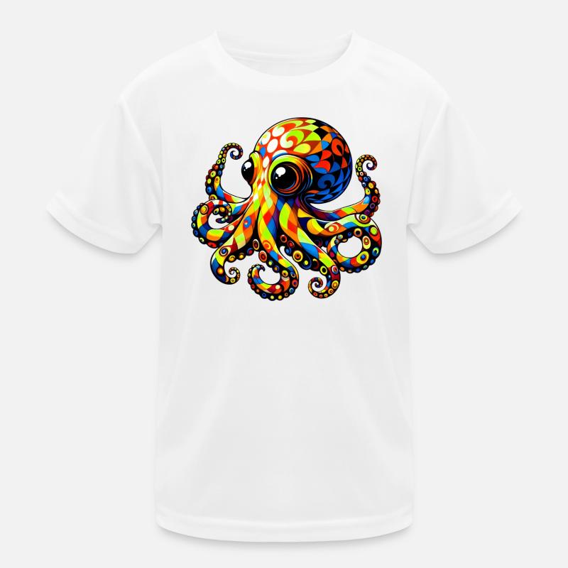 Pieuvre T-shirt sport Enfant