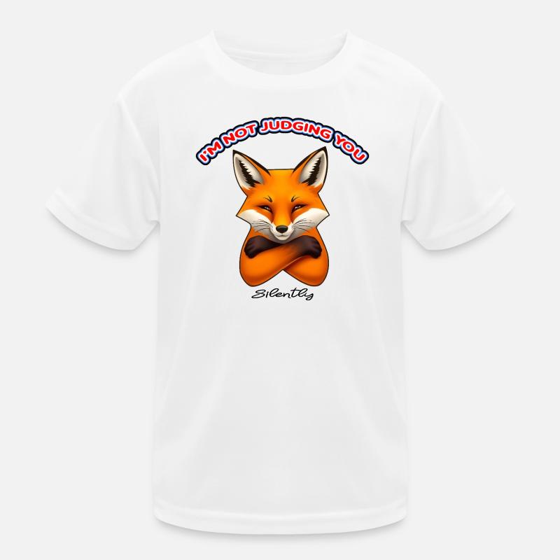 Clever Fox – Vous juger en silence T-shirt sport Enfant