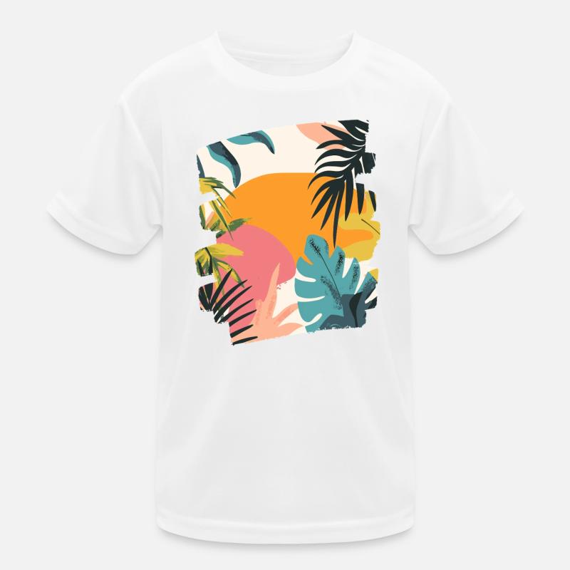 Sommer Kinder Funktions-T-Shirt