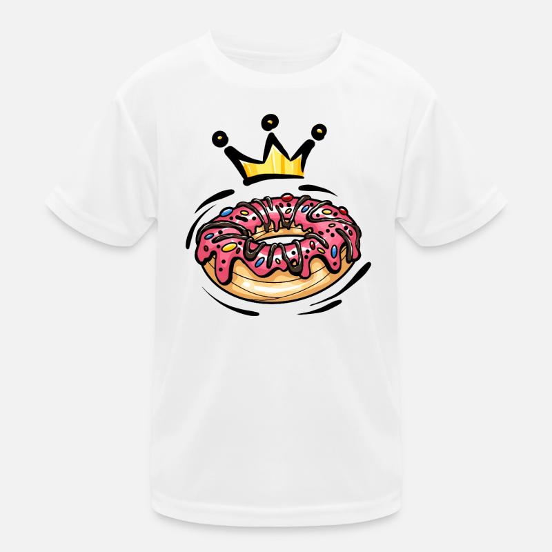 Couronne de beignets Candy Colorful T-shirt sport Enfant