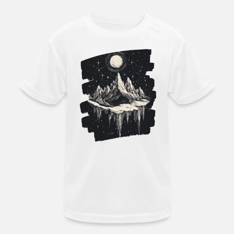 Mountains Kids Functional T-Shirt