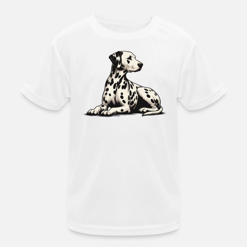 Dalmatiner Kinder Funktions-T-Shirt