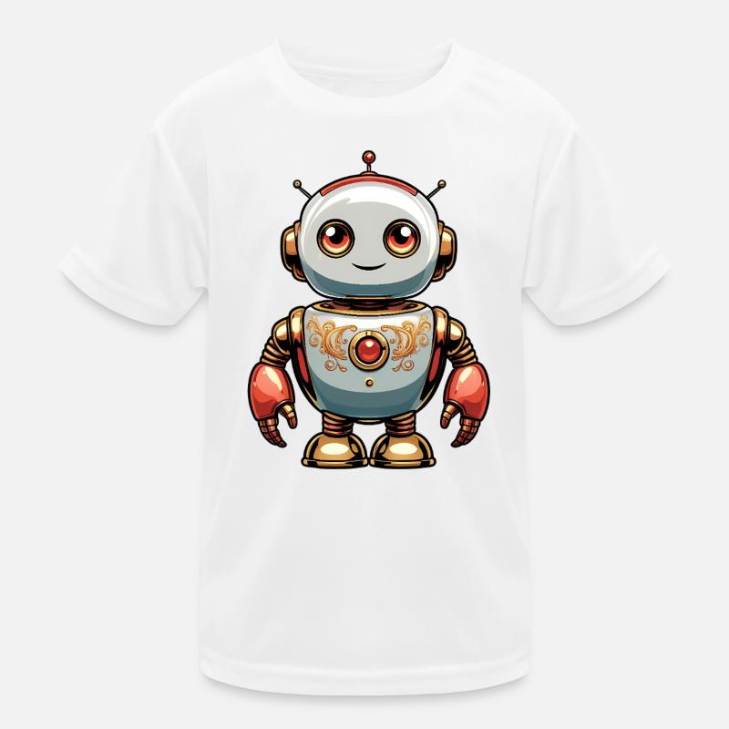 Robot Kids Functional T-Shirt