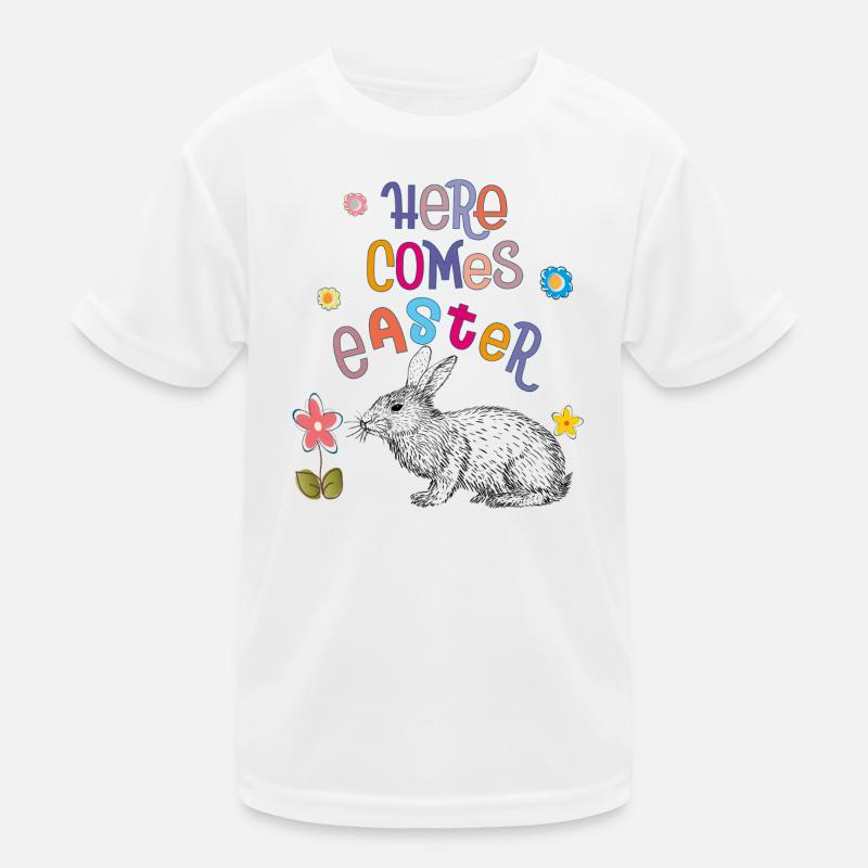 Happy Easter Osterhase Kinder Funktions-T-Shirt