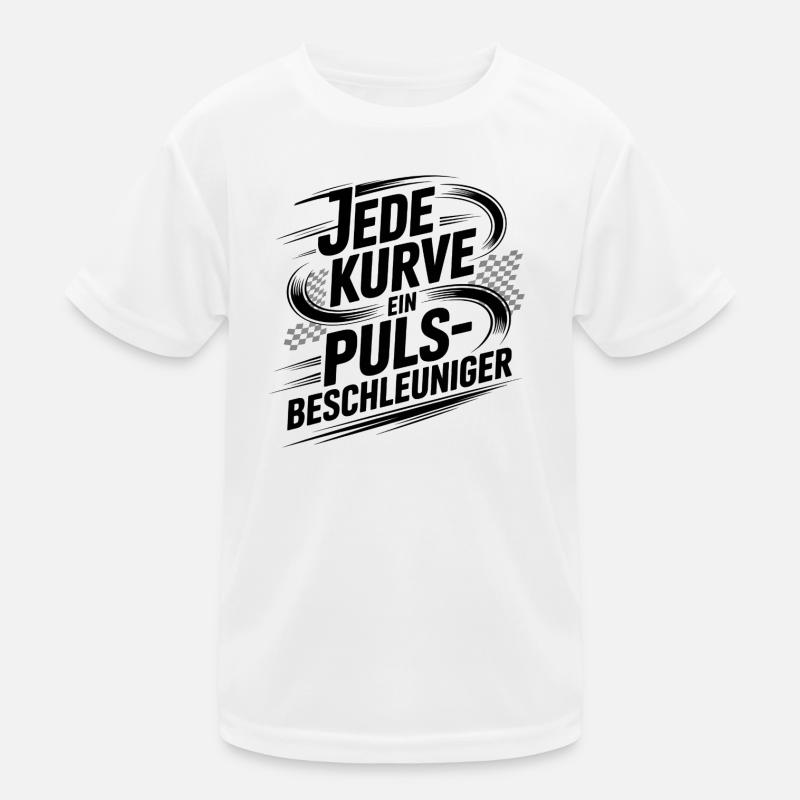 Chaque courbe est un accélérateur d’impulsions T-shirt sport Enfant