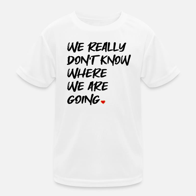 CITATION CHEMIN DE LA PLEINE CONSCIENCE T-shirt sport Enfant