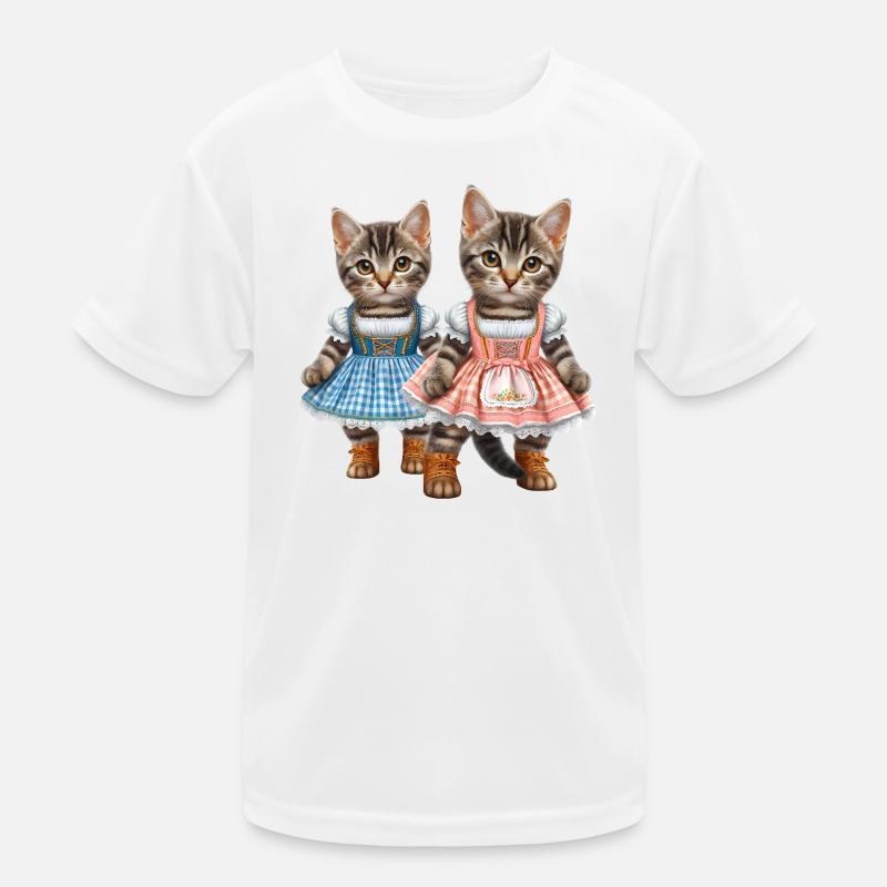 Dirndl-Miezen Kinder Funktions-T-Shirt