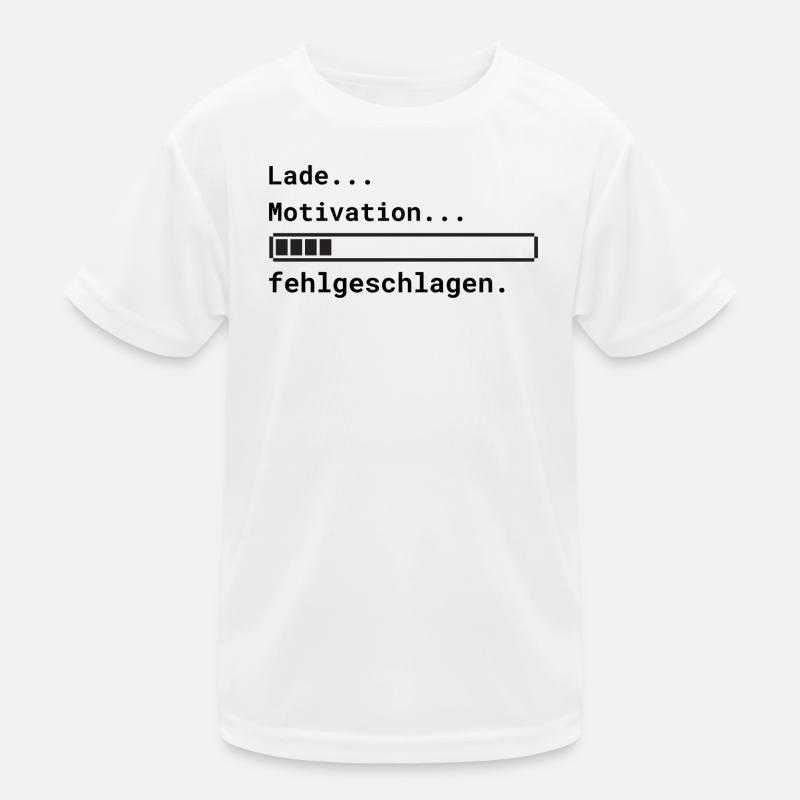Lade Motivation Kinder Funktions-T-Shirt