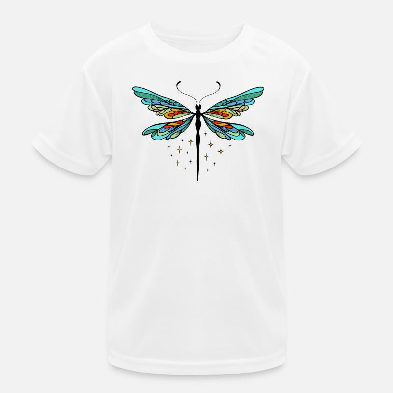 Dragonfly Libelle Kids Functional T-Shirt