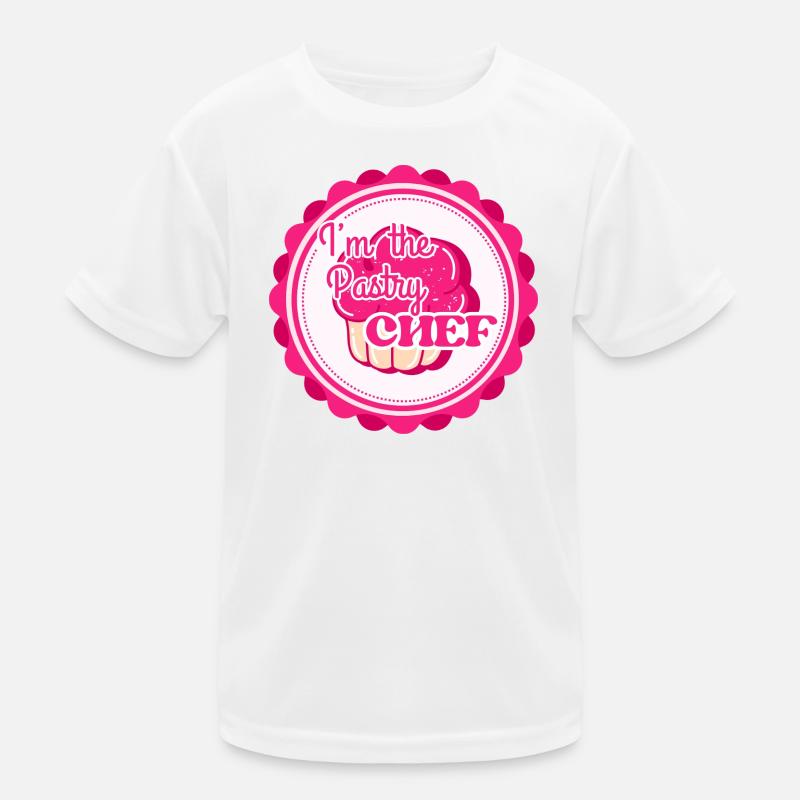I M THE PASTRY CHEF T-shirt sport Enfant