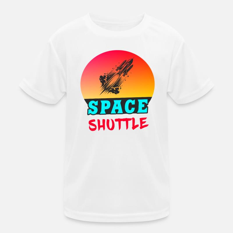 Navette spatiale Sunset Design T-shirt sport Enfant