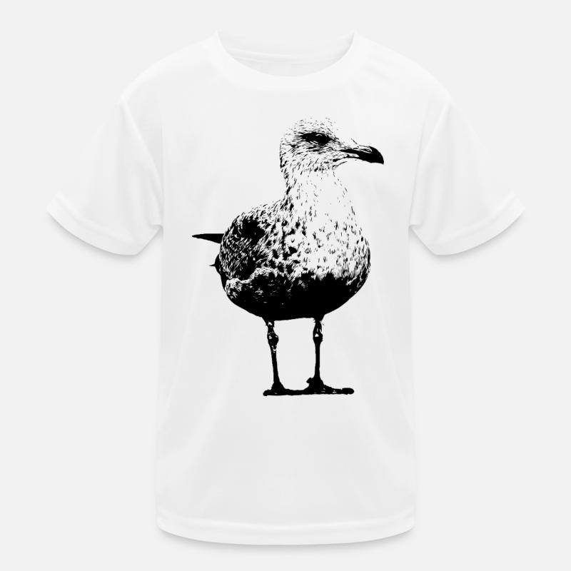 Möwe Kinder Funktions-T-Shirt