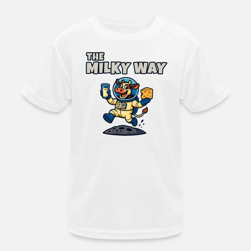 Die Milchstraße – Ko Astronaut Kinder Funktions-T-Shirt