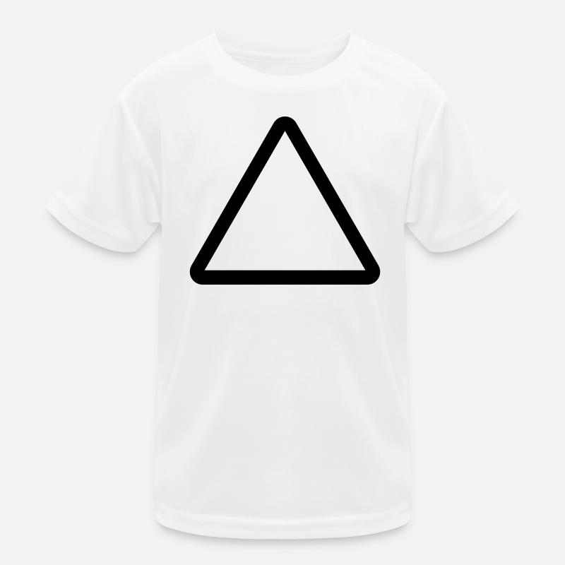 Chantier de construction, modèle de panneau d’avertissement, avertissement de danger T-shirt sport Enfant