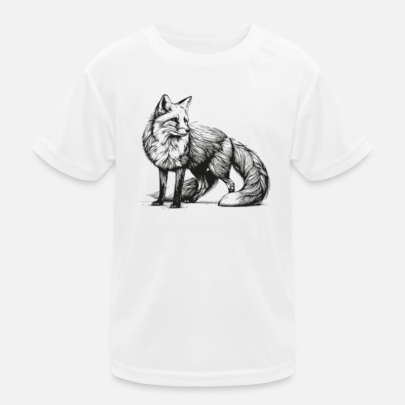 Fuchs – Waldläufer Kinder Funktions-T-Shirt