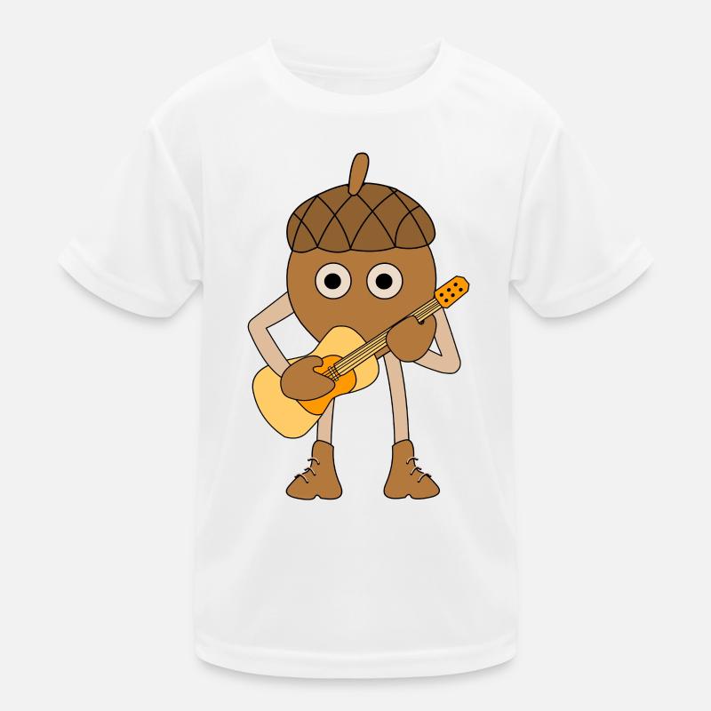Gitarrensattel Kinder Funktions-T-Shirt