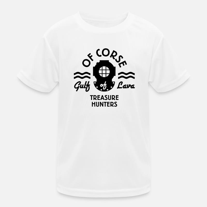 GOLF VON LAVA TREASURE HUNTER schwarz Kinder Funktions-T-Shirt