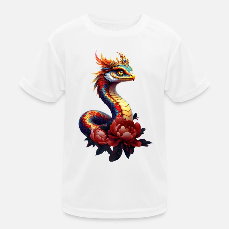 Echte Sternenschlange des Universums. Kinder Funktions-T-Shirt