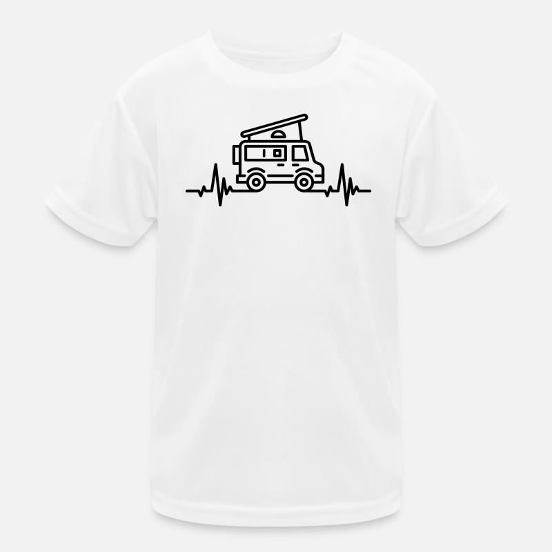 Van Heartbeat Kinder Funktions-T-Shirt