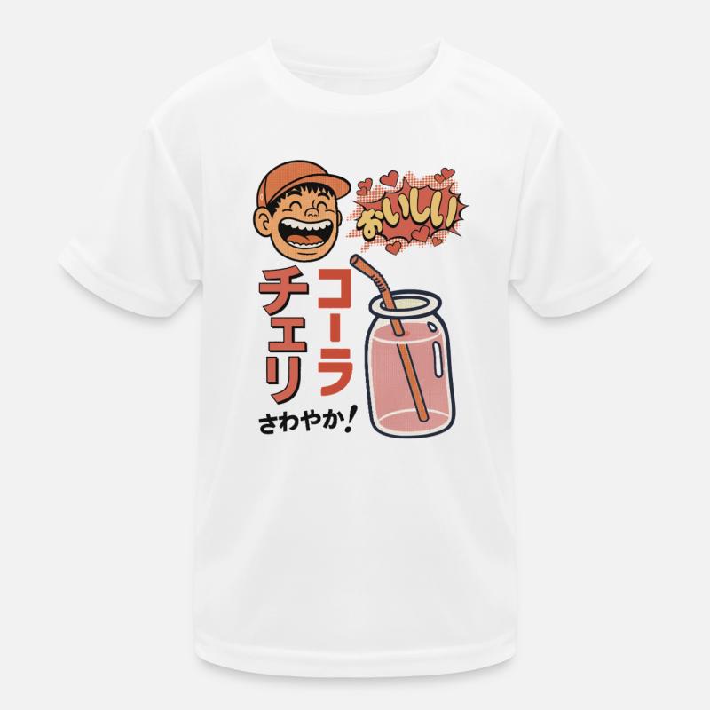 Cherry Cola Refreshing! Kinder Funktions-T-Shirt
