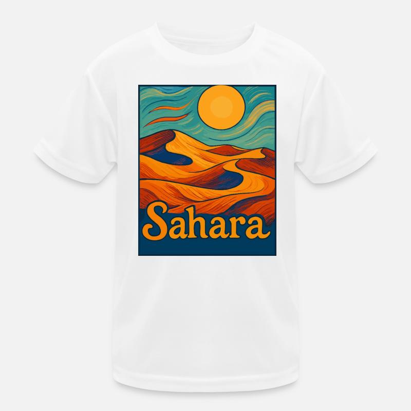 Sahara Desert Dream Kids Functional T-Shirt