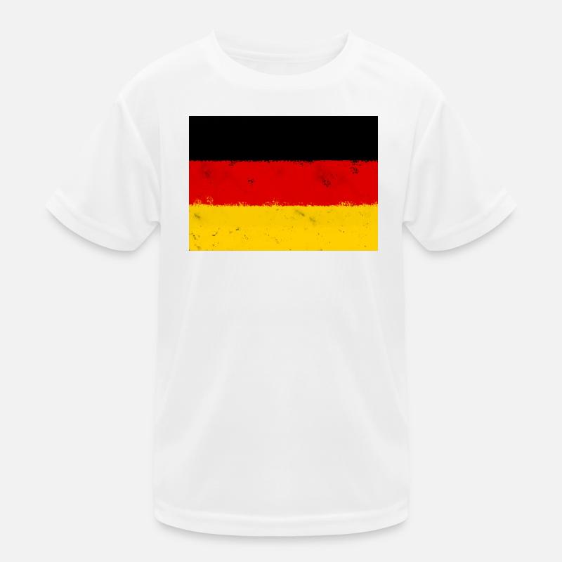 Drapeau de l’Allemagne T-shirt sport Enfant