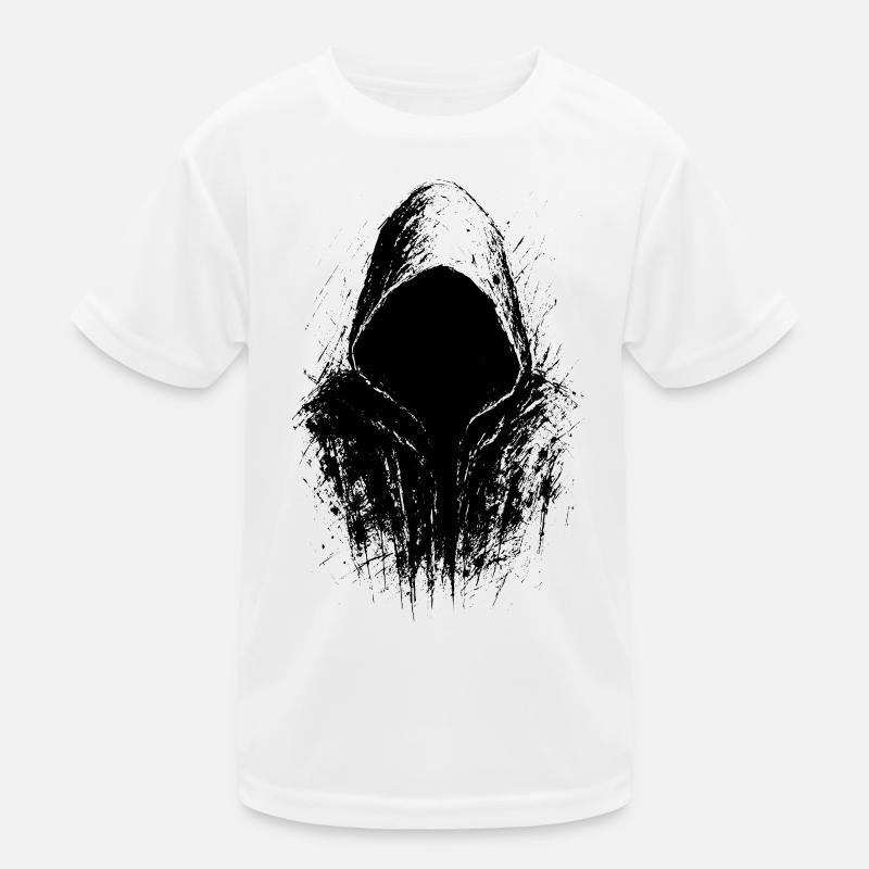 Dunkler Wanderer Kinder Funktions-T-Shirt