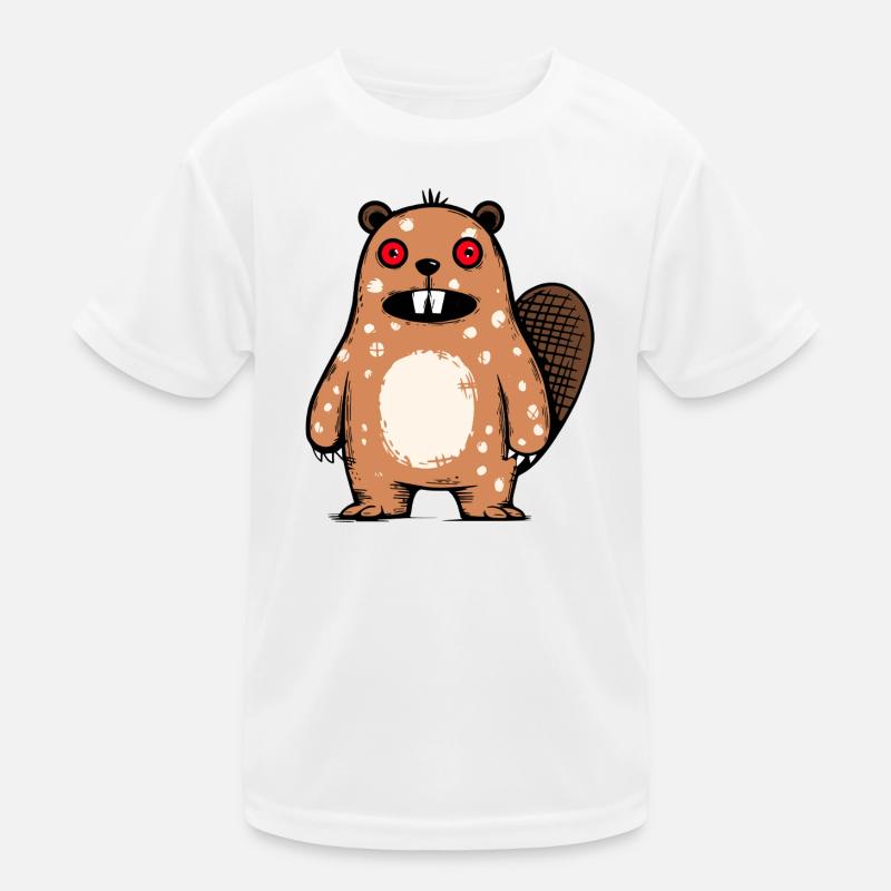 Biber Kinder Funktions-T-Shirt