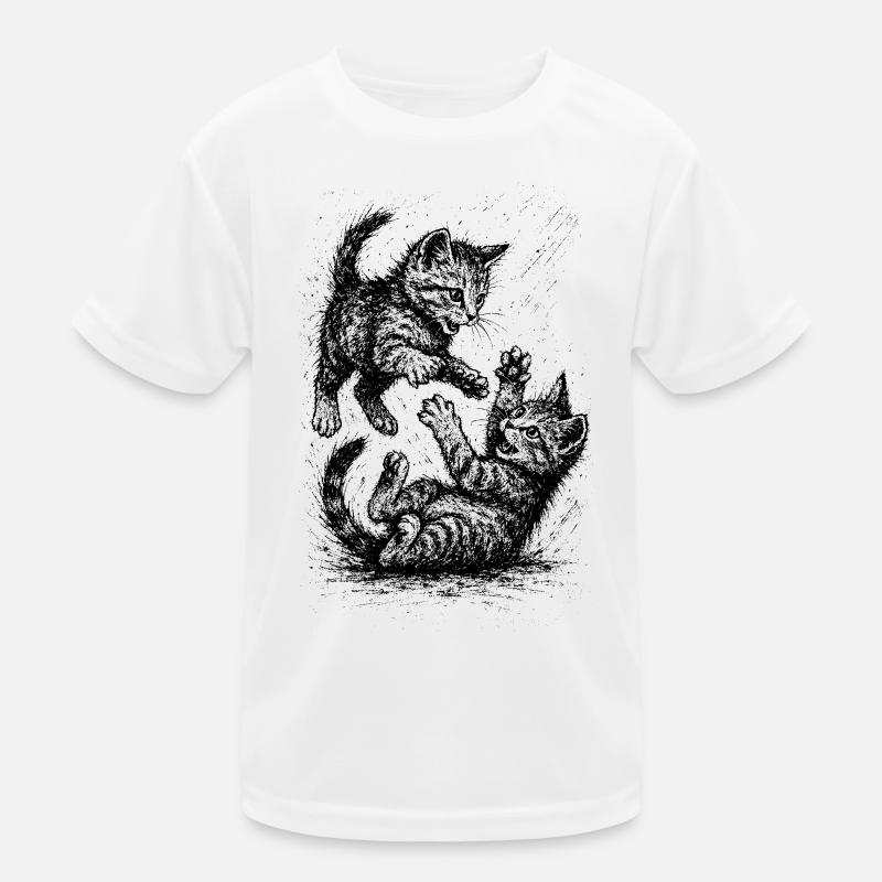 Cat Row Kids Functional T-Shirt