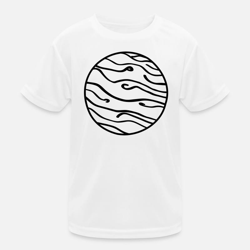 Planète Doodle de l’espace T-shirt sport Enfant