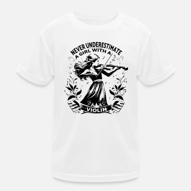 Motif de mandala complexe en monochrome T-shirt sport Enfant