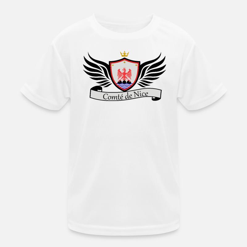 Grafschaft Nizza Kinder Funktions-T-Shirt
