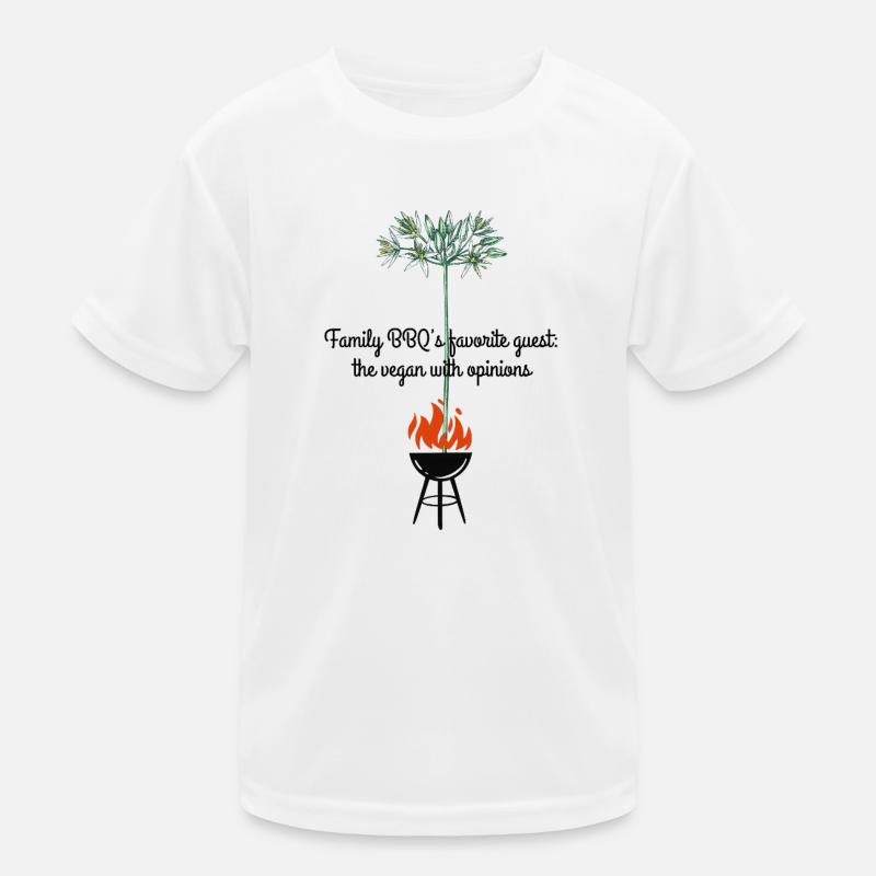 Grill Talk & Garten Sass Kinder Funktions-T-Shirt