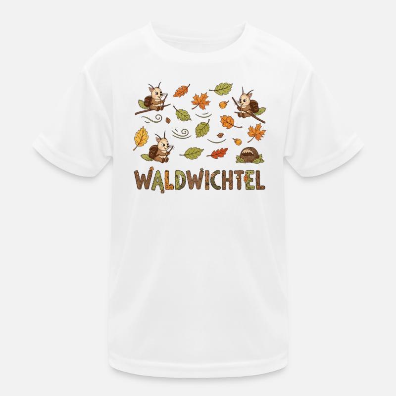 Forest gnome Kids Functional T-Shirt