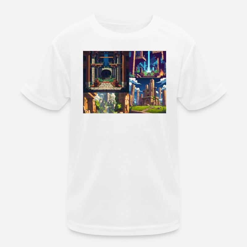 Nur noch eine Ebene Kinder Funktions-T-Shirt