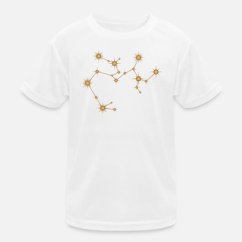 Sternbild Schütze Sternzeichen Sternzeichen Kinder Funktions-T-Shirt