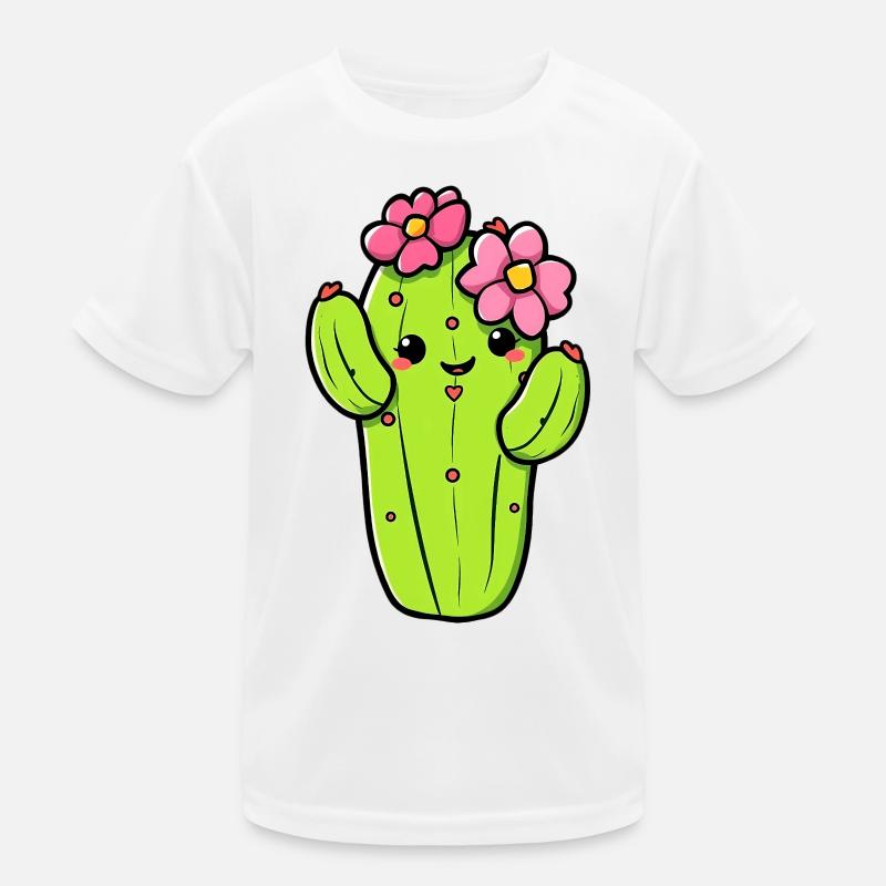 Kaktus Kinder Funktions-T-Shirt