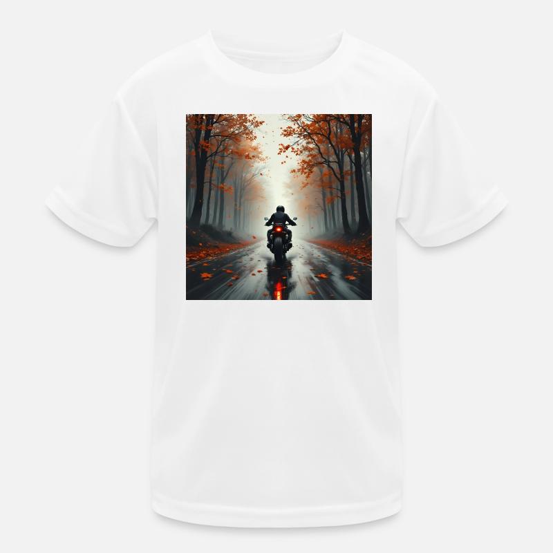 Ride The Fall Kinder Funktions-T-Shirt