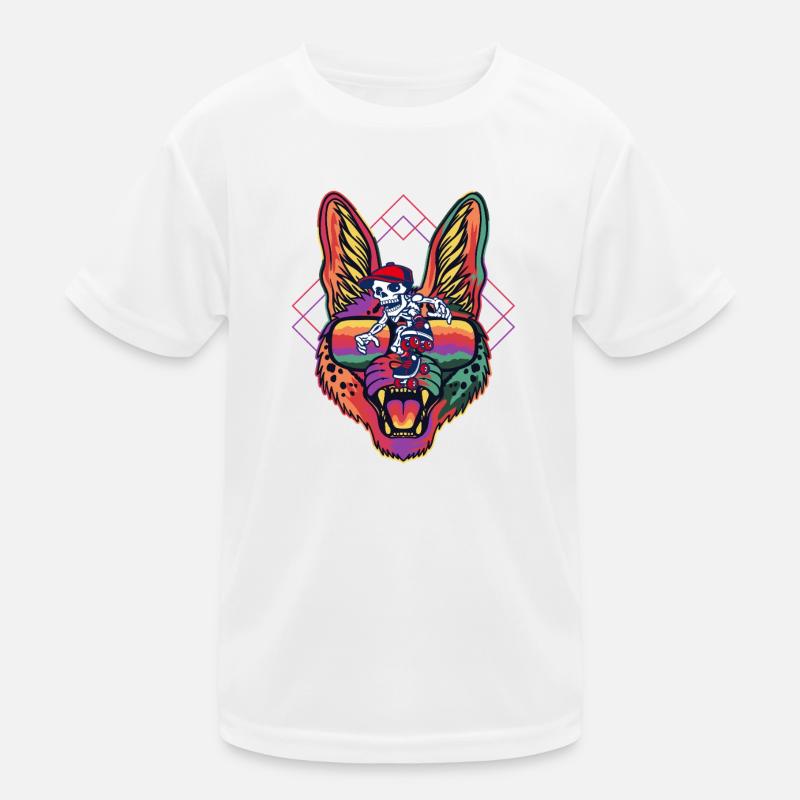Chat néon pharaonique T-shirt sport Enfant