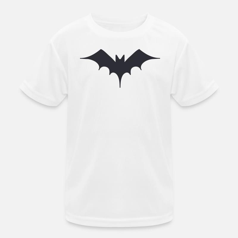 Fledermaus Halloween Kunst Kinder Funktions-T-Shirt
