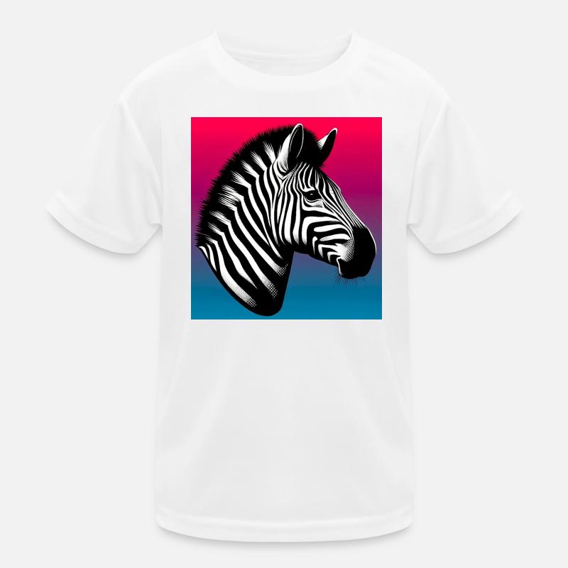 zebra Kids Functional T-Shirt